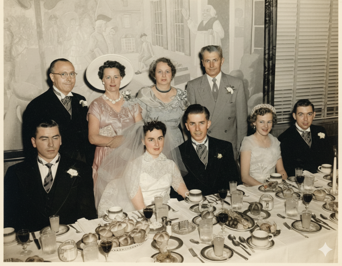 Mom-Dad Wedding 1953 (39)